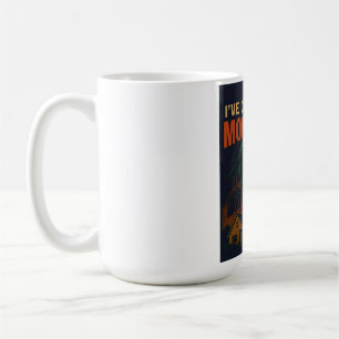 Caneca De Café Criei uma Planta de Terror Monstera Retro