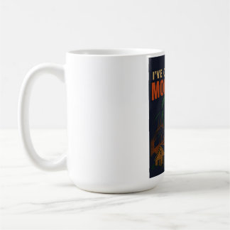 Caneca De Café Criei uma Planta de Terror Monstera Retro