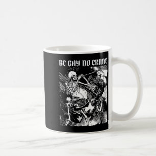 Caneca De Café Crime Gay Camisa