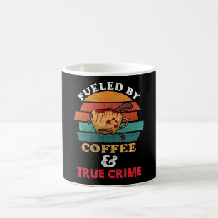 Caneca De Café Crime verdadeiro