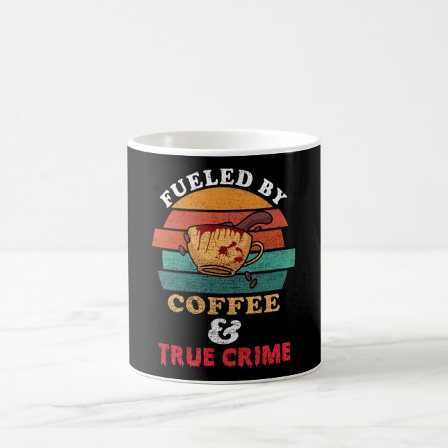 Caneca De Café Crime verdadeiro (Centro)