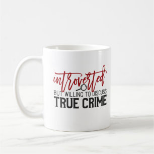 Caneca De Café crime verdadeiro