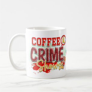Caneca De Café Crime Verdadeiro, Splatter Splatter Assassina