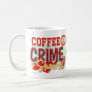 Caneca De Café Crime Verdadeiro, Splatter Splatter Assassina