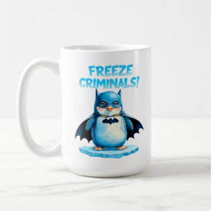 Caneca De Café Criminosos gelados - Pinguim escuro