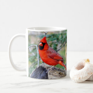 Caneca De Café Crimson Cardinal Woods