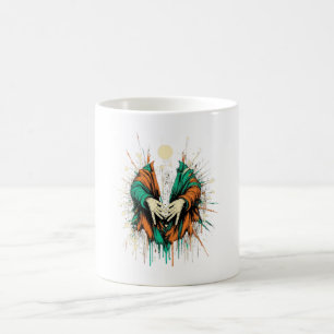Caneca De Café Crio_a_pacífico,_ecologicamente consciente