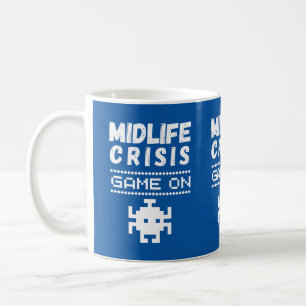 Caneca De Café crise da meia-idade