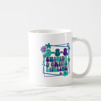Caneca De Café Crise de Sensibilização Suicida Groovy Suicídio à