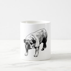 Caneca De Café Crisp Noel Bulldog