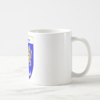 Caneca De Café Crista da brasão/família de Meagher