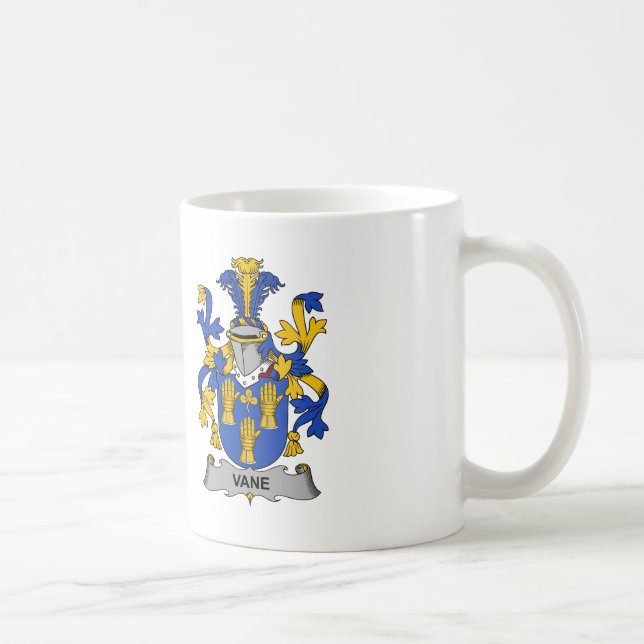 Caneca De Café Crista da família da aleta (Direita)