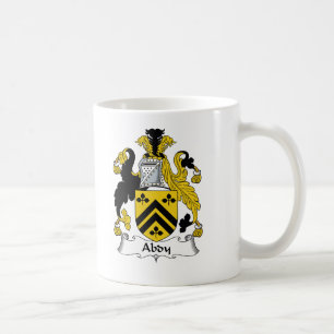 Caneca De Café Crista da família de Abdy