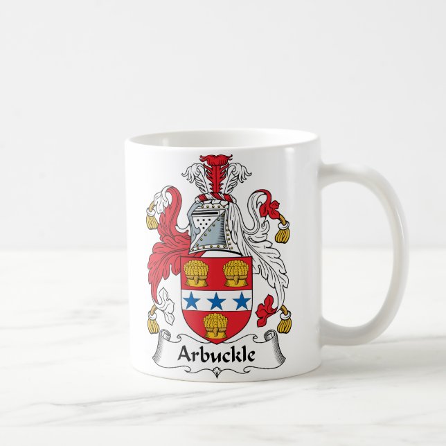 Caneca De Café Crista da família de Arbuckle (Direita)