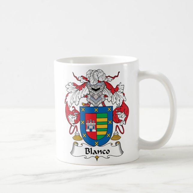 Caneca De Café Crista da família de Blanco (Direita)
