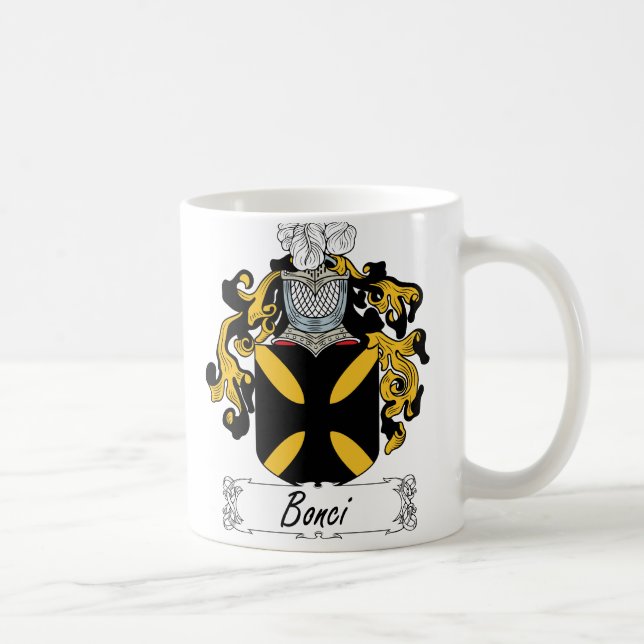Caneca De Café Crista da família de Bonci (Direita)