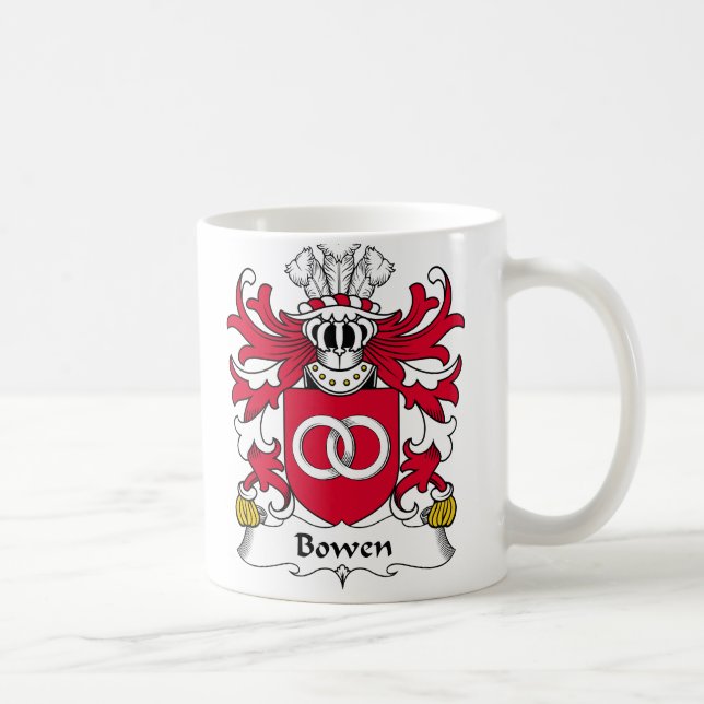Caneca De Café Crista da família de Bowen (Direita)