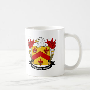 Caneca De Café Crista da família de Callaway