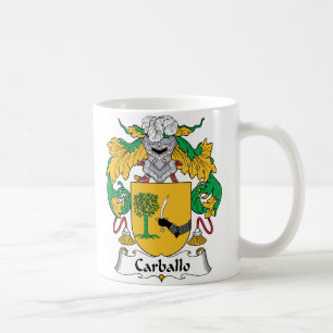 Caneca De Café Crista da família de Carballo