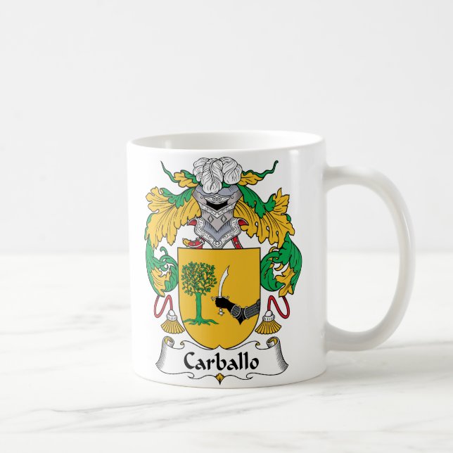 Caneca De Café Crista da família de Carballo (Direita)