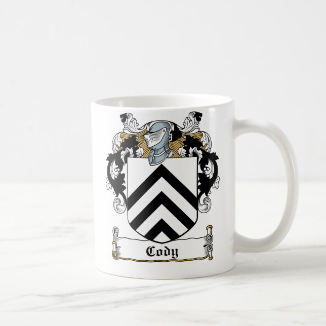 Caneca De Café Crista da família de Cody (Direita)