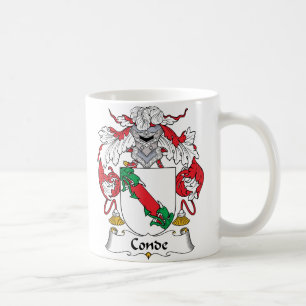 Caneca De Café Crista da família de Conde