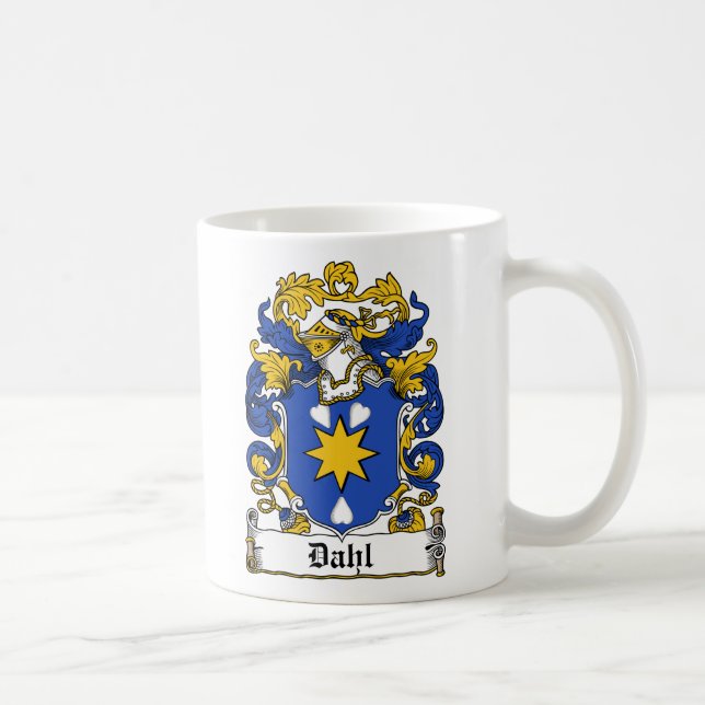 Caneca De Café Crista da família de Dahl (Direita)