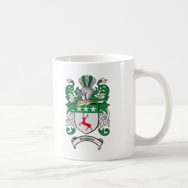 CANECA DE CAFÉ CRISTA DA FAMÍLIA DE DAUGHERTY - BRASÃO DE (Direita)