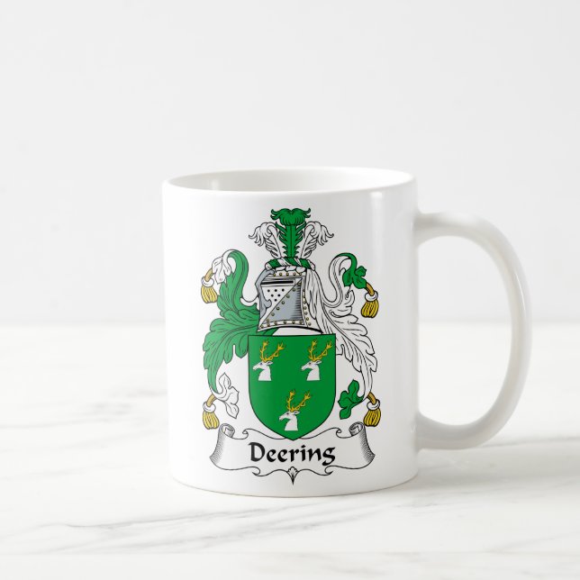Caneca De Café Crista da família de Deering (Direita)