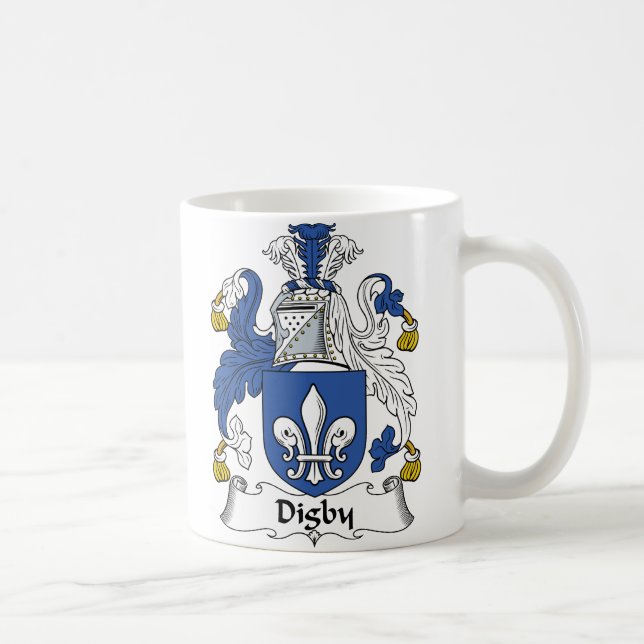Caneca De Café Crista da família de Digby (Direita)