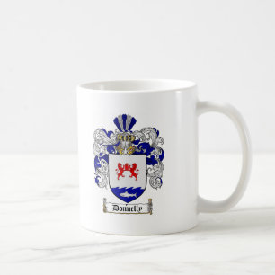 CANECA DE CAFÉ CRISTA DA FAMÍLIA DE DONNELLY - BRASÃO DE DONNELLY