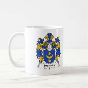 Caneca De Café Crista da família de Drzewica