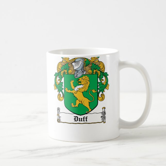 Caneca De Café Crista da família de Duff (Direita)