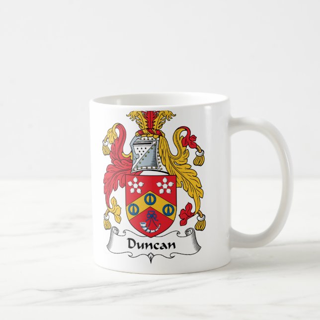 Caneca De Café Crista da família de Duncan (Direita)