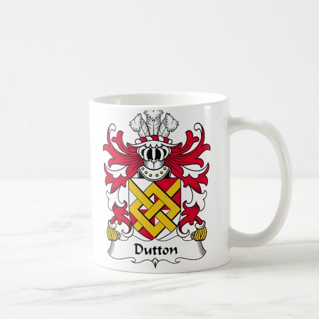 Caneca De Café Crista da família de Dutton (Direita)