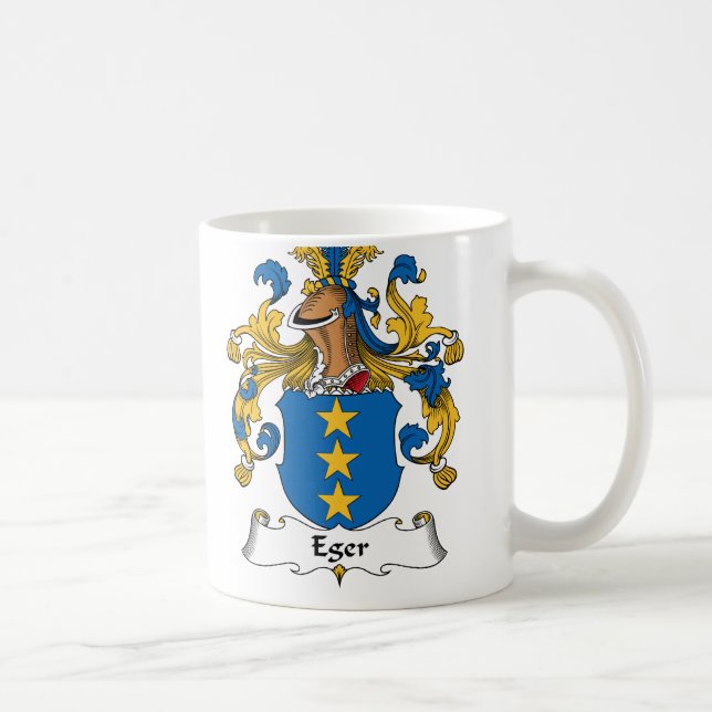 Caneca De Café Crista da família de Eger (Direita)