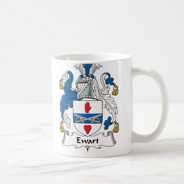 Caneca De Café Crista da família de Ewart (Direita)