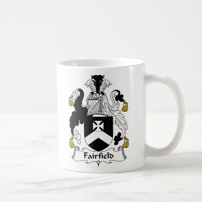 Caneca De Café Crista da família de Fairfield (Direita)