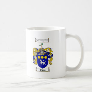 CANECA DE CAFÉ CRISTA DA FAMÍLIA DE FLYNN - BRASÃO DE FLYNN