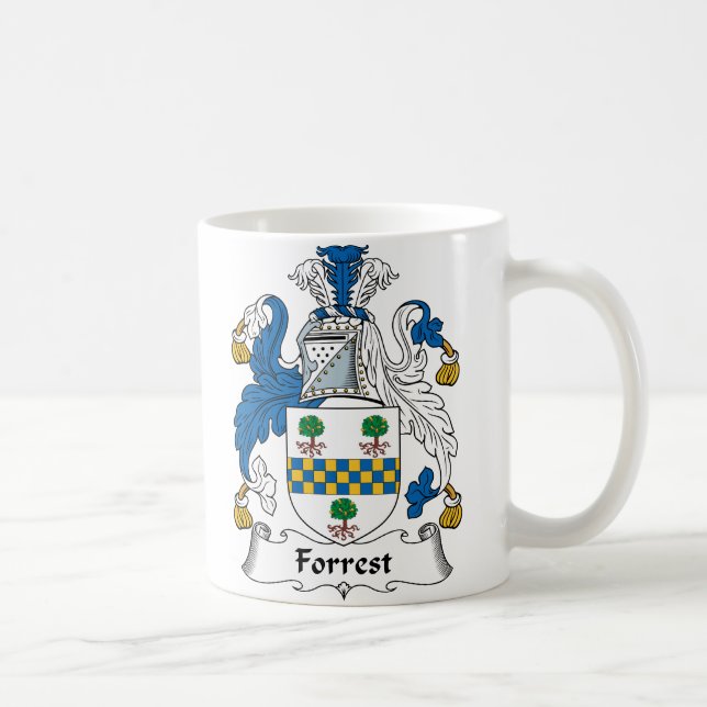 Caneca De Café Crista da família de Forrest (Direita)