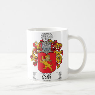Caneca De Café Crista da família de Gallo