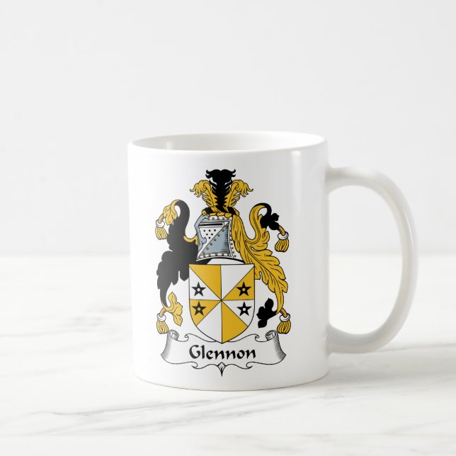 Caneca De Café Crista da família de Glennon (Direita)