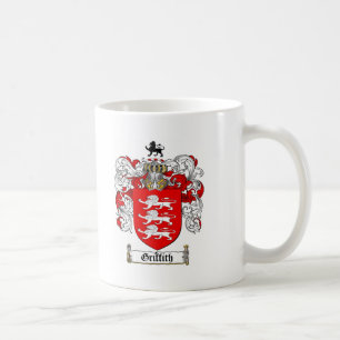 CANECA DE CAFÉ CRISTA DA FAMÍLIA DE GRIFFITH - BRASÃO DE GRIFFITH