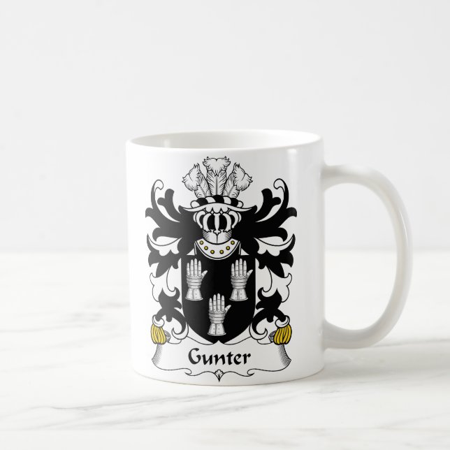Caneca De Café Crista da família de Gunter (Direita)