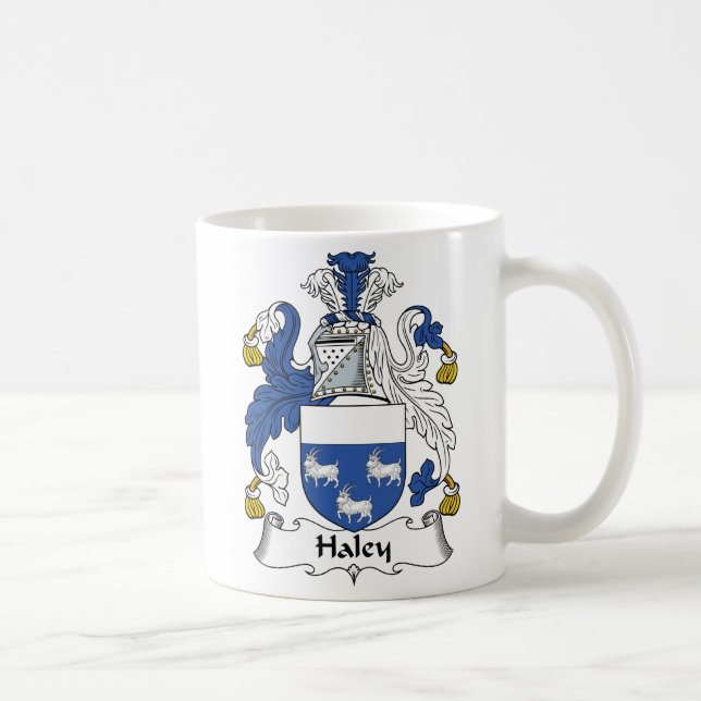 Caneca De Café Crista da família de Haley (Direita)