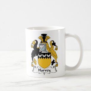 Caneca De Café Crista da família de Harvey