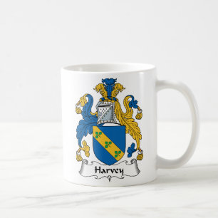 Caneca De Café Crista da família de Harvey