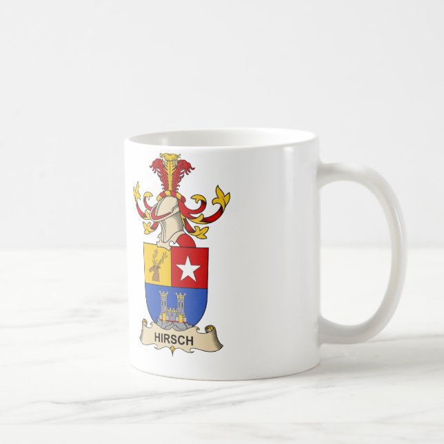 Caneca De Café Crista da família de Hirsch (Direita)