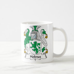 Caneca De Café Crista da família de Holmes