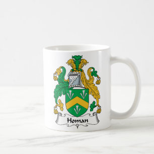 Caneca De Café Crista da família de Homan